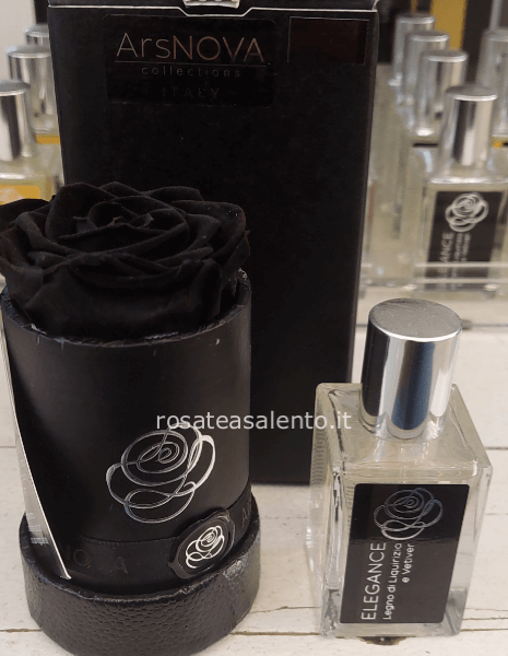 CAPPELLIERE ROSE STABILIZZATE NERE