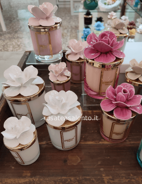 CANDELE PROFUMATE ROSA